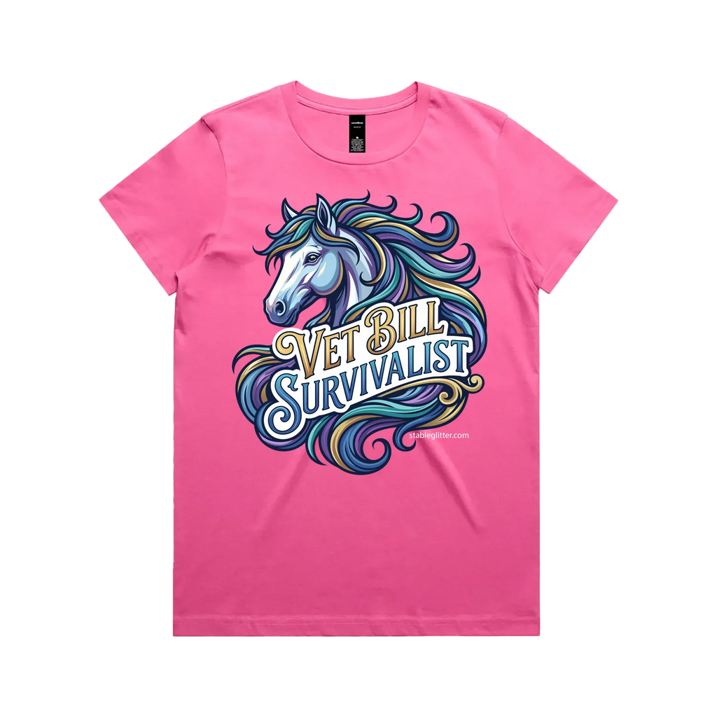 Charity Pink front flat lay