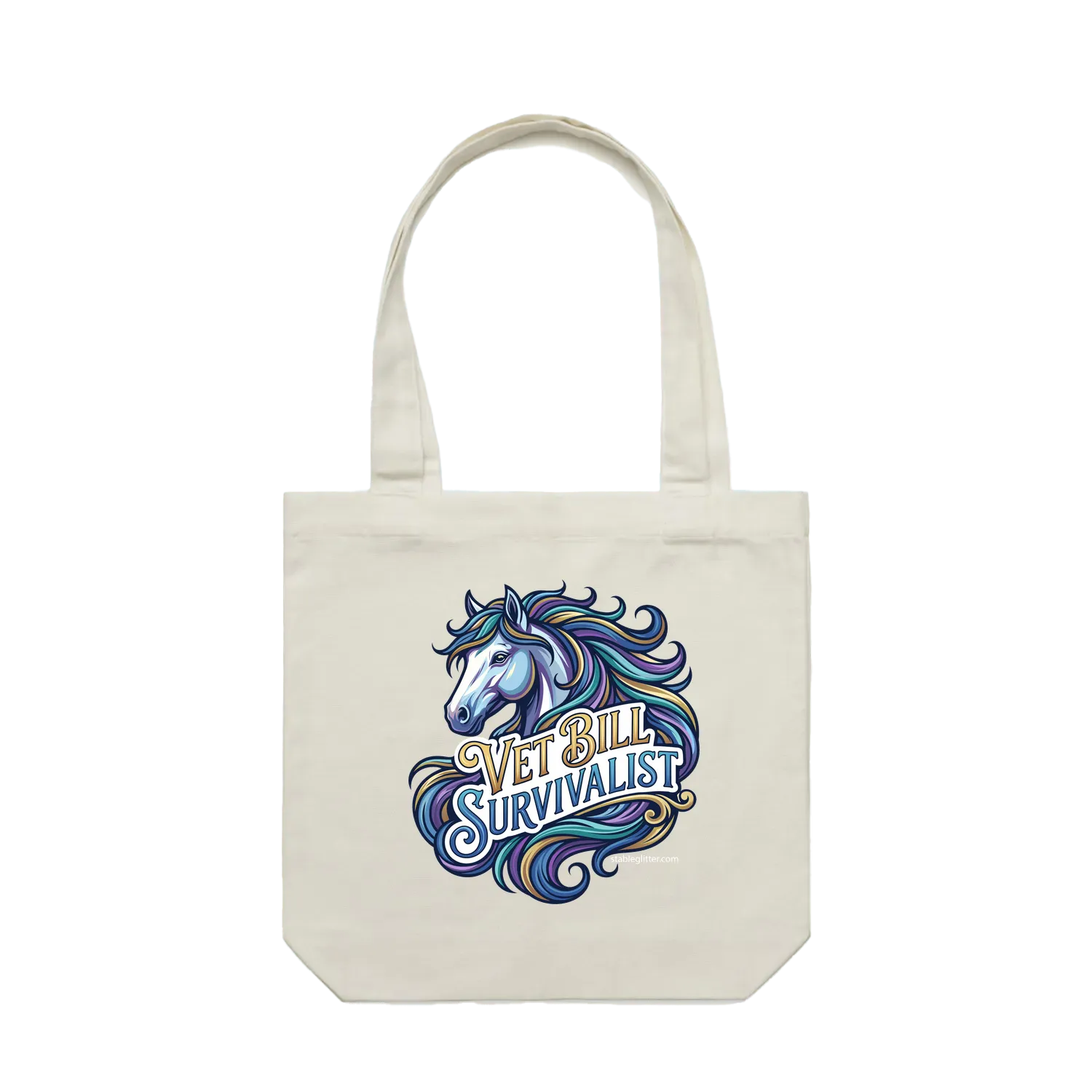 Cream front flat lay