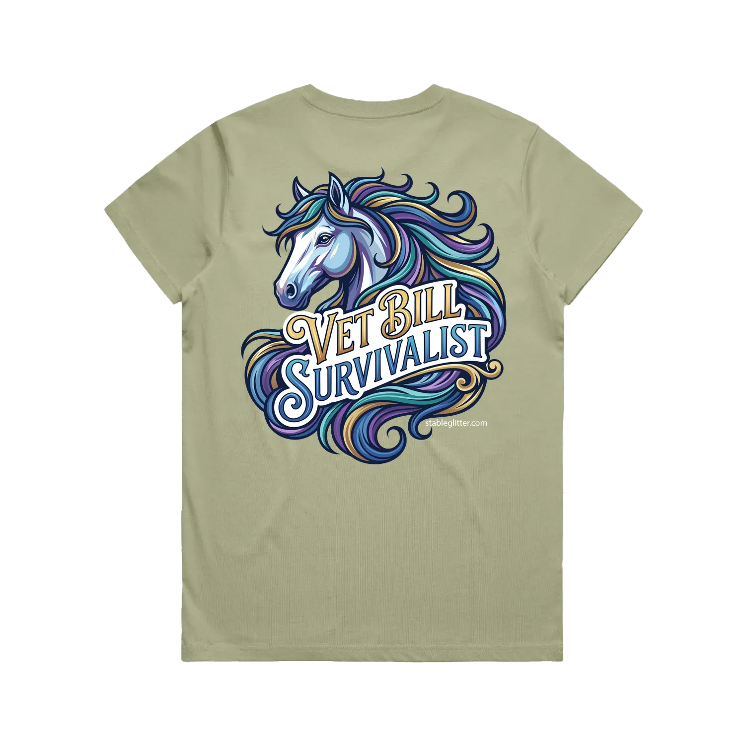 Pistachio back flat lay