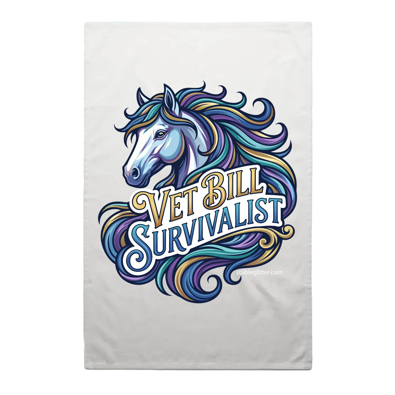 White front flat lay